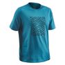 QUECHUA - XXL Techtil 100 Short-Sleeved Hiking T-Shirt - Mottled - Navy Blue QUECHUA - XXL Techtil 100 Short-Sleeved Hiking T-Shirt - Mottled - Navy Blue