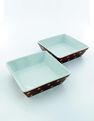 ROSANNA - Rosanna Soiree Rouge Square Dish S2 ROSANNA - Rosanna Soiree Rouge Square Dish S2