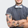 TATTLY - Tattly Animal Society Temporary Tattoo Set TATTLY - Tattly Animal Society Temporary Tattoo Set