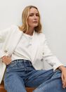 Mango - natural white Masculine structured coat Mango - natural white Masculine structured coat