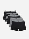 Reserved - Grey Cotton Rich Boxers 5 Pack, Men Reserved - Grey Cotton Rich Boxers 5 Pack, Men