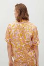 Mango - Yellow Printed Cotton Shirt, Women Mango - Yellow Printed Cotton Shirt, Women