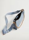 Mango - medium blue Crossbody bag with chain Mango - medium blue Crossbody bag with chain