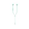 MUVIT - Muvit M1C 3.5mm Rubber Finish Turquoise In-Ear Earphones with Mic MUVIT - Muvit M1C 3.5mm Rubber Finish Turquoise In-Ear Earphones with Mic