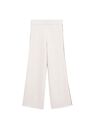 Mango - light beige Contrast seam trousers Mango - light beige Contrast seam trousers