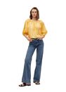 Mango - yellow Printed cotton blouse Mango - yellow Printed cotton blouse
