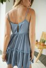 Urban Outfitters - Blue UO Hanna Babydoll Slip Dress Urban Outfitters - Blue UO Hanna Babydoll Slip Dress