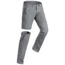 QUECHUA - W36 L34 Men's Modular Mountain Walking Trousers MH150, Charcoal Grey QUECHUA - W36 L34 Men's Modular Mountain Walking Trousers MH150, Charcoal Grey