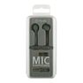 MUVIT - Muvit M1C 3.5mm Rubber Finish Grey In-Ear Earphones with Mic MUVIT - Muvit M1C 3.5mm Rubber Finish Grey In-Ear Earphones with Mic
