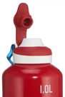 QUECHUA - Flask 500 Alum. water bottle | Quick-open cap - 1 L - red, Unique Size QUECHUA - Flask 500 Alum. water bottle | Quick-open cap - 1 L - red, Unique Size