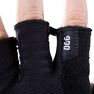 DOMYOS - Small 900 Weight Training Glove with Double Rip-Tab Cuff - Black/Grey, Black DOMYOS - Small 900 Weight Training Glove with Double Rip-Tab Cuff - Black/Grey, Black