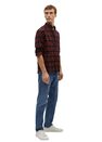 Mango - dark red Regular fit checked flannel shirt Mango - dark red Regular fit checked flannel shirt