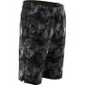 DOMYOS - 8-9Y S500 Boys' Gym Breathable Synthetic Shorts - Whale Grey DOMYOS - 8-9Y S500 Boys' Gym Breathable Synthetic Shorts - Whale Grey