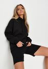 Missguided - Black Oversized Basic Hoodie Missguided - Black Oversized Basic Hoodie