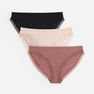 Reserved - Ladies’ Mesh Briefs With Lace Trimming 3 Pack - Black Reserved - Ladies’ Mesh Briefs With Lace Trimming 3 Pack - Black