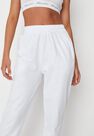 Missguided - White Basic Joggers Missguided - White Basic Joggers