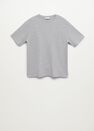 Mango - lt pastel grey Cotton pyjama shorts pack, Men Mango - lt pastel grey Cotton pyjama shorts pack, Men