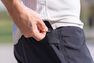 KALENJI - Small Run Dry+ Men's Running Long Shorts With Integrated Undershorts, Black KALENJI - Small Run Dry+ Men's Running Long Shorts With Integrated Undershorts, Black