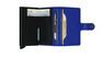 SECRID - Secrid Mini Wallet Crisple Blue/Black SECRID - Secrid Mini Wallet Crisple Blue/Black
