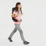 QUECHUA - Large MH500 Women's Short-sleeved Mountain Hiking T-Shirt, Mouse Grey QUECHUA - Large MH500 Women's Short-sleeved Mountain Hiking T-Shirt, Mouse Grey