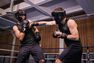 OUTSHOCK - L/XL Adult Boxing and Martial Arts Head Guard, Black OUTSHOCK - L/XL Adult Boxing and Martial Arts Head Guard, Black
