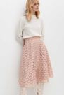 Reserved - Embroidered skirt - Pink Reserved - Embroidered skirt - Pink