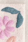 Urban Outfitters - White Get Naked Floral Bath Mat Urban Outfitters - White Get Naked Floral Bath Mat