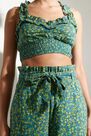 Urban Outfitters - GRN Out From Under Rita Floral Frill Trousers Urban Outfitters - GRN Out From Under Rita Floral Frill Trousers