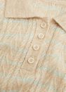 Mango - Light Beige Contrasting Knit Polo Mango - Light Beige Contrasting Knit Polo