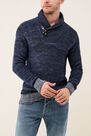 Salsa Jeans - Black Knitted Jersey With Works Salsa Jeans - Black Knitted Jersey With Works