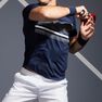 ARTENGO - Small Men's Tennis T-Shirt TTS100, Navy Blue ARTENGO - Small Men's Tennis T-Shirt TTS100, Navy Blue