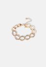 Missguided - Gold Look Diamante Chain Bracelet Missguided - Gold Look Diamante Chain Bracelet