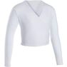 DOMYOS - 14-15 Years Girls' Ballet Wrap-Over Top, Candyfloss DOMYOS - 14-15 Years Girls' Ballet Wrap-Over Top, Candyfloss