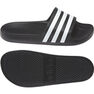 Adidas - Black Adilette Aqua Shoes, Men Adidas - Black Adilette Aqua Shoes, Men