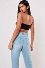 Missguided - Black Slinky Bandeau Top Missguided - Black Slinky Bandeau Top