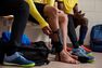 KIPSTA - Small Kids' Football Shin Pads F140. /., Fluo Yellow KIPSTA - Small Kids' Football Shin Pads F140. /., Fluo Yellow
