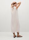 Mango - natural white Pleated midi dress Mango - natural white Pleated midi dress