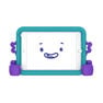 SPECK - Speck Case-E Aquamarine Teal/Berrybold Purple for iPad Mini 4-Inch SPECK - Speck Case-E Aquamarine Teal/Berrybold Purple for iPad Mini 4-Inch