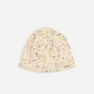 Reserved - Kids’ Patterned Cotton Rich Beanie - Beige Reserved - Kids’ Patterned Cotton Rich Beanie - Beige
