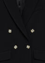 Mango - black Masculine structured coat Mango - black Masculine structured coat