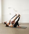 NYAMBA - 8 Lbs/4 Kg Pilates Rubber Resistance Band - High - Black NYAMBA - 8 Lbs/4 Kg Pilates Rubber Resistance Band - High - Black