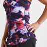 DOMYOS - M/L 520 Women's Cardio Fitness Tank Top - /Pale, Multi Colour DOMYOS - M/L 520 Women's Cardio Fitness Tank Top - /Pale, Multi Colour