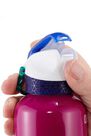 QUECHUA - Flask 900 Alum. water bottle | Instant opening with straw - 0.6L - purple QUECHUA - Flask 900 Alum. water bottle | Instant opening with straw - 0.6L - purple