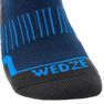 WEDZE - EU 43-46 100 Adult Ski Socks, Galaxy Blue WEDZE - EU 43-46 100 Adult Ski Socks, Galaxy Blue