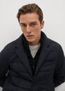 Mango - navy Waterproof feather down coat Mango - navy Waterproof feather down coat