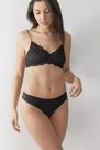 Urban Outfitters - Black Out From Under Nina Laser-Cut Lace-Back Thong Urban Outfitters - Black Out From Under Nina Laser-Cut Lace-Back Thong