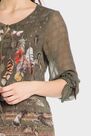 Punt Roma - Khaki printed t-shirt Punt Roma - Khaki printed t-shirt