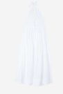 Calzedonia - White Long Fabric Dress With Drawstring, Women - One-Size Calzedonia - White Long Fabric Dress With Drawstring, Women - One-Size