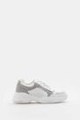 Mohito - Sneakers With Leather Inserts - White Mohito - Sneakers With Leather Inserts - White