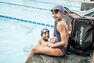 NABAIJI - Unique Size Silicone Print Swim Cap - Mozi, Magnolia NABAIJI - Unique Size Silicone Print Swim Cap - Mozi, Magnolia